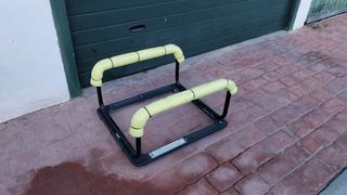 Soporte para kayak o embarcación neumática casero.