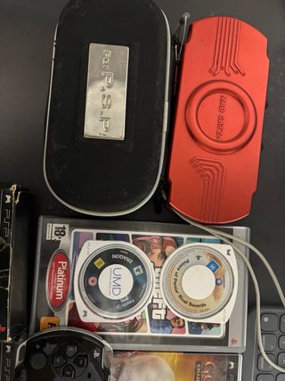 Consola PSP 2004 Negra + Juegos