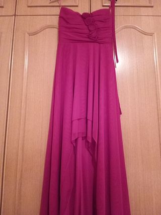 Vestido de fiesta rosa