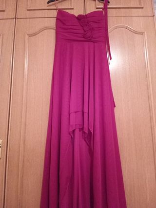 Vestido de fiesta rosa