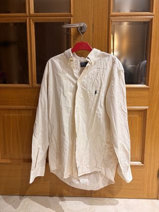 Camisa Polo Ralph Lauren Beige