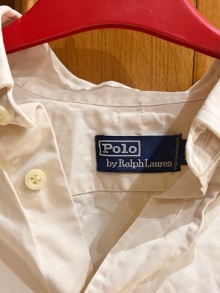 Camisa Polo Ralph Lauren Beige