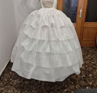 Cancán Fallera Monfaller Blanco 