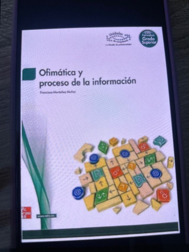 Ofimática y proceso de la información