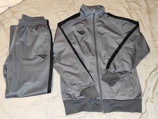 Conjunto Chándal Pony Vintage Gris Chaqueta + Pant