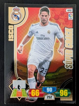 4 cromos liga 2013-2014 adrenalyn Real Madrid C.F