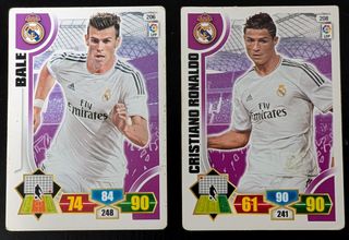 4 cromos liga 2013-2014 adrenalyn Real Madrid C.F