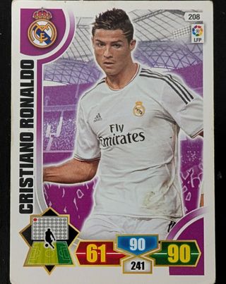 4 cromos liga 2013-2014 adrenalyn Real Madrid C.F