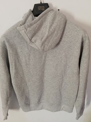 Sudadera con capucha gris Tenth niñas