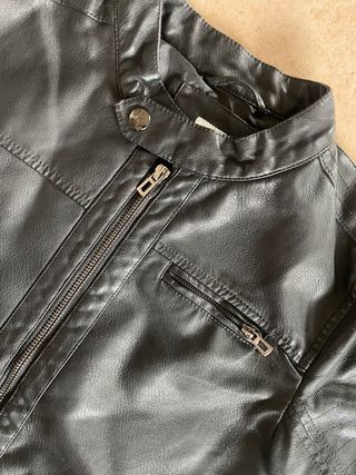 Chiodo ecopelle bambino