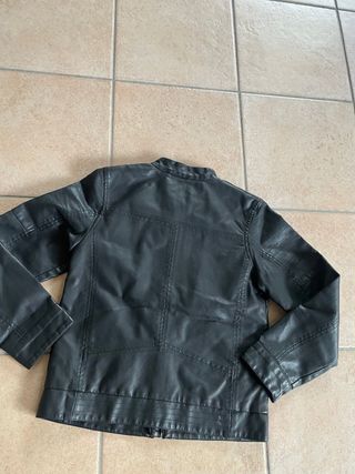 Chiodo ecopelle bambino