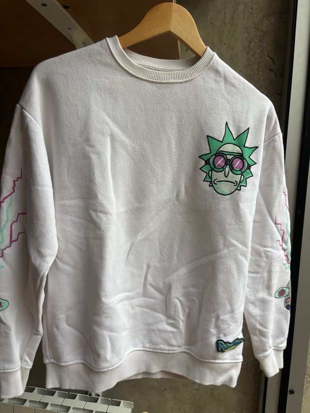 Sudadera Pull&Bear Rick & Morty Talla XS