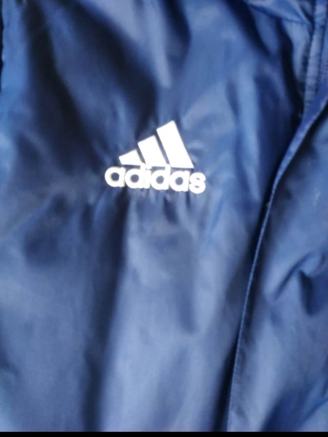 Parka cazadora Real Sociedad Adidas Azul.