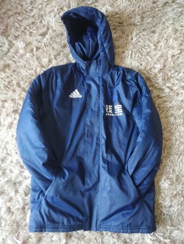 Parka cazadora Real Sociedad Adidas Azul.