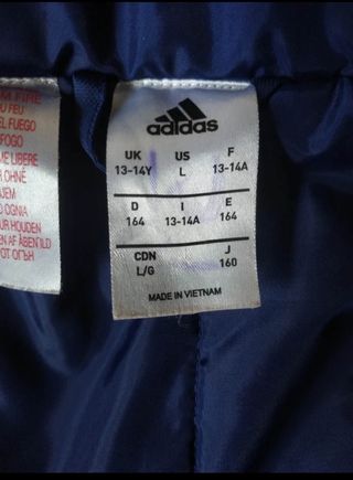 Parka cazadora Real Sociedad Adidas Azul