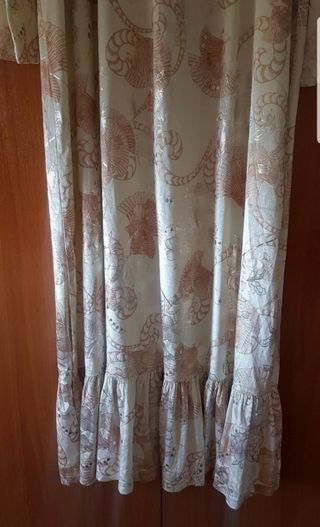 Vestido largo. 