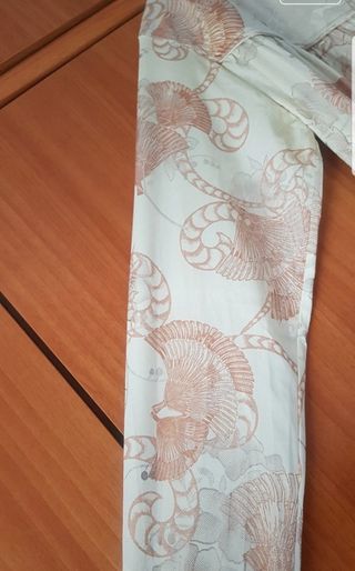 Vestido largo. 
