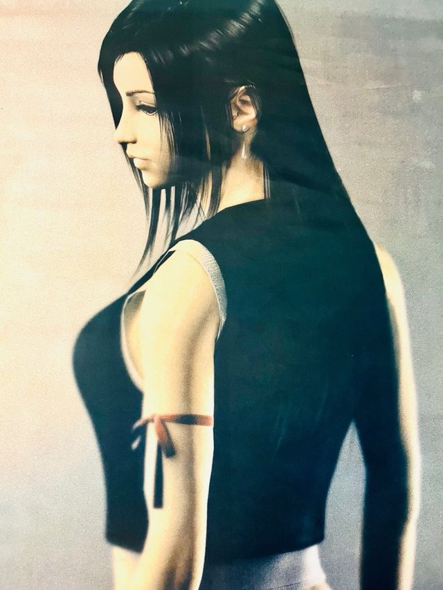 Póster Tela Tifa Lockhart Final Fantasy VII