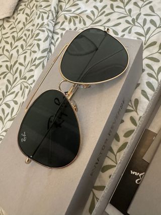 Ray-Ban Aviator Reverse Gafas de Sol Doradas