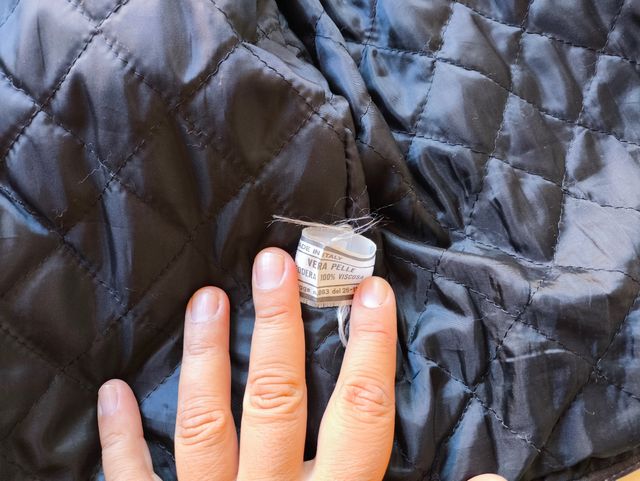 Giacca vintage in vera pelle perfetta