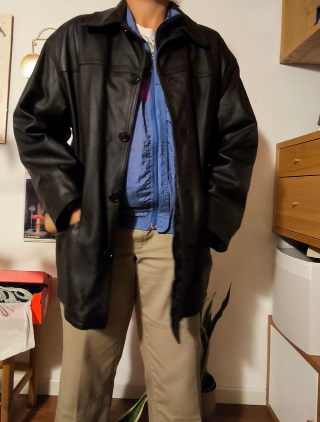 Giacca vintage in vera pelle perfetta