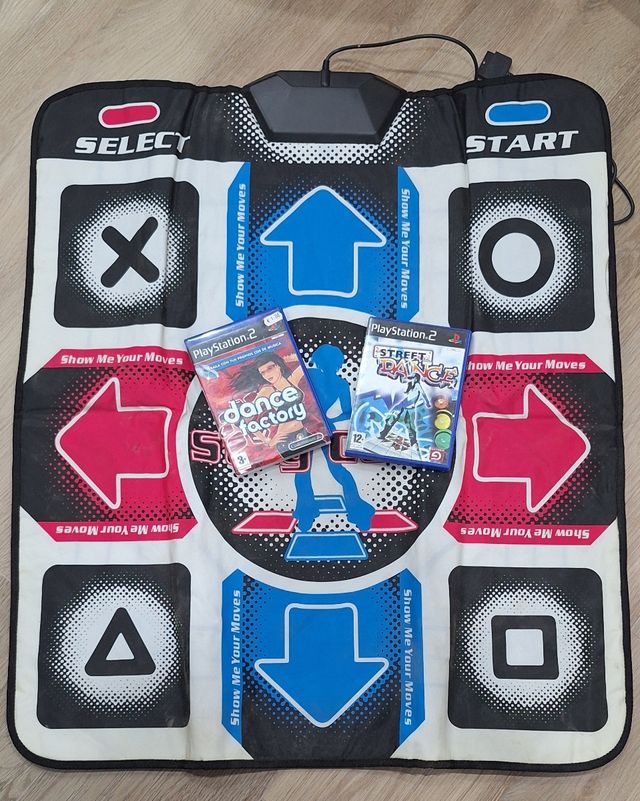 Pista de Baile PS2 Dance Factory y Street Dance