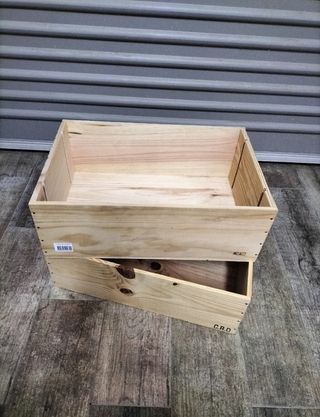 2 Cajas de Madera Grandes