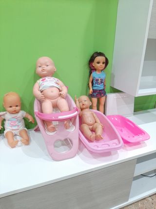 Lote de juguetes para bebés y muñecas
