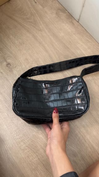 PACK Bolso de fiesta negro/beige 