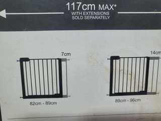Barrera de seguridad 117cm acero