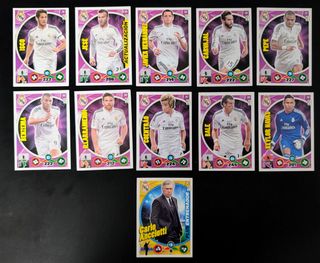 11 cromos liga 2014-2015 Adrenalyn Real Madrid C.F