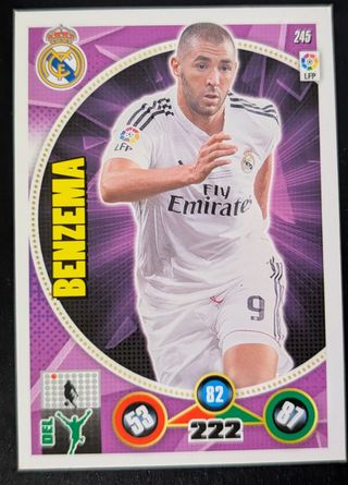 11 cromos liga 2014-2015 Adrenalyn Real Madrid C.F