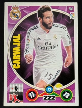 11 cromos liga 2014-2015 Adrenalyn Real Madrid C.F