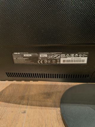 2 Monitores Asus Negros