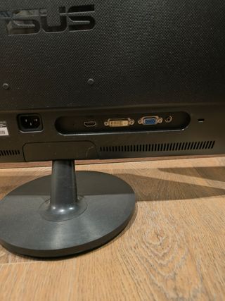 2 Monitores Asus Negros