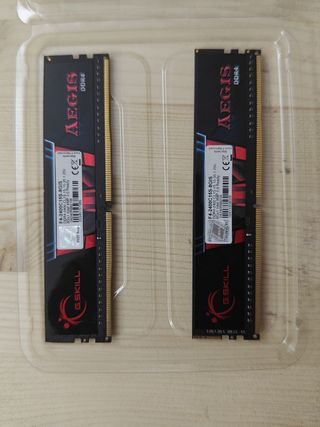 2x G.Skill Aegis DDR4 Tarjetas RAM