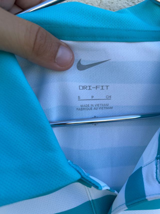 Camiseta Polo Nike Rayas Talla S