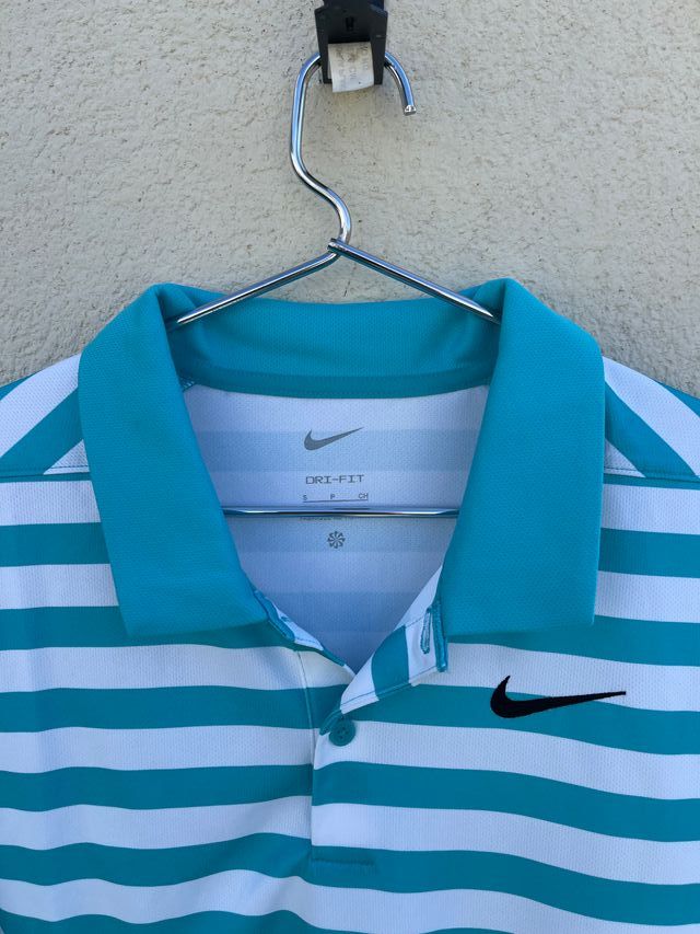 Camiseta Polo Nike Rayas Talla S