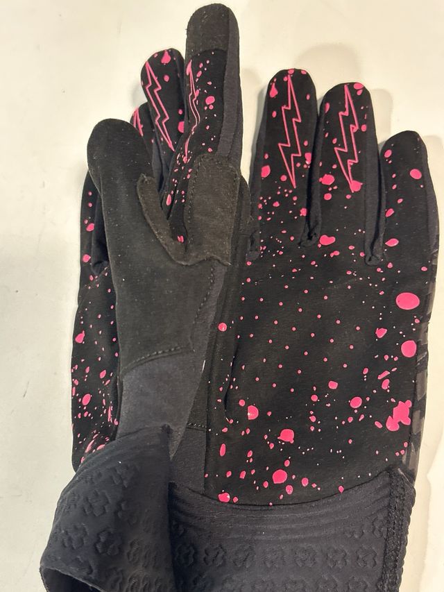 Guanti Muc-Off Inverno Nero e Rosa