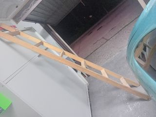 Escalera de madera