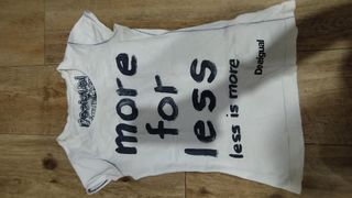 Camiseta Desigual more for less