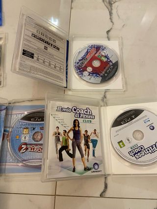 Giochi PS3: PES, FIFA, Fitness ( leggere)