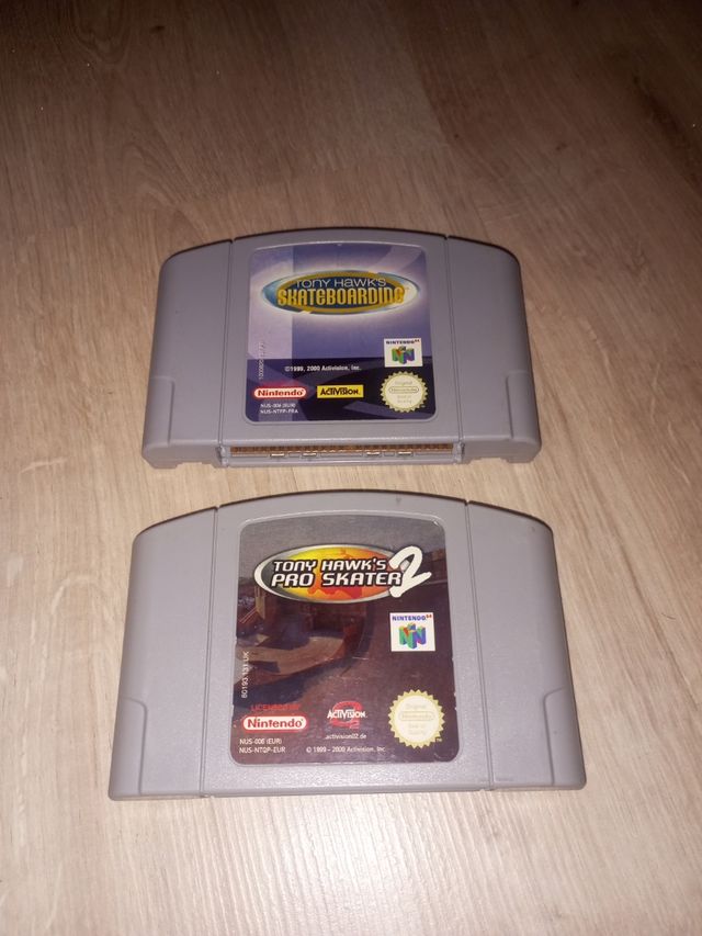 Tony Hawk's 1 e 2 per Nintendo 64