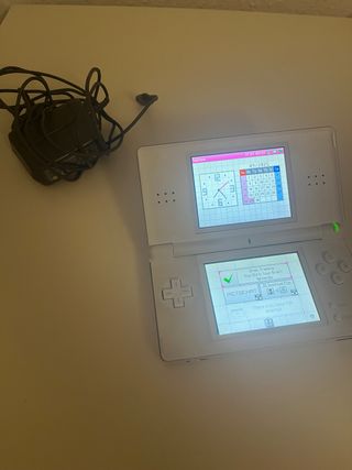 Nintendo DS Blanca con juego Brain Training