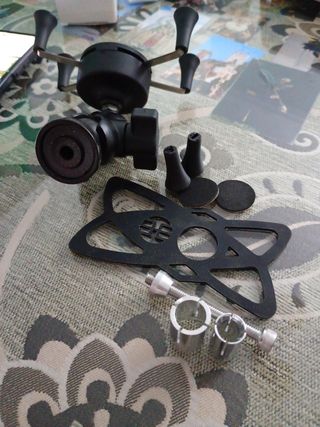 Soporte universal aluminio moto