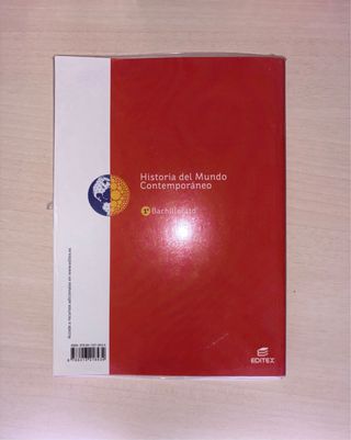 Libro Historia del Mundo Contemporáneo 1º bach