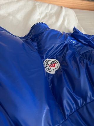 Chaqueta Moncler Azul Brillante