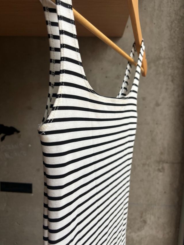 Vestido Rayas Zara Talla S