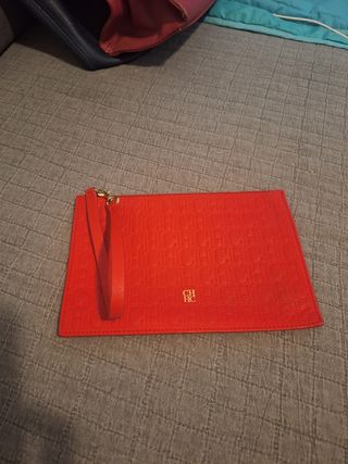 Bolso Carolina Herrera CH Mediano Rojo