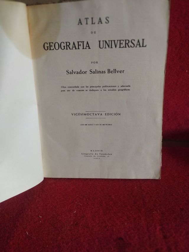 Atlante della Geografia Universale - 1953
